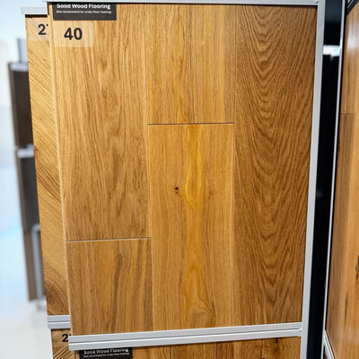 Kensington Solid Wood Oak Natural UV Lacquered